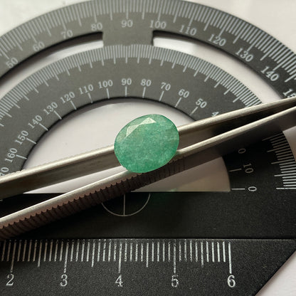 EMERALD BERYL NATURAL GEMSTONE - NDOLA, COPPER BELT, ZAMBIA 5.0Ct MFG5382