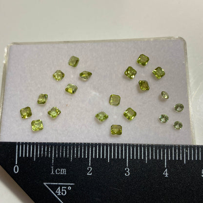PERIDOT NATURAL GEMSTONES - KAGHAN VALLEY, MANSHERA, PAKISTAN 3.02Ct MFG4810