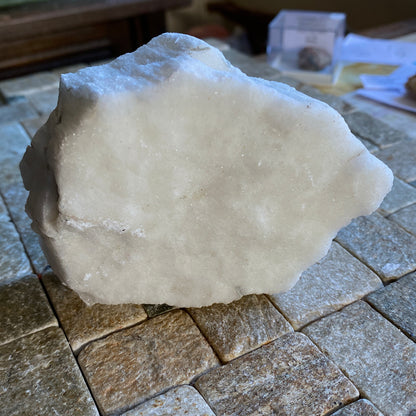 SATIN SPAR GYPSUM FROM GRANITE QUARRIES, AUSTRIA 246g MF1912