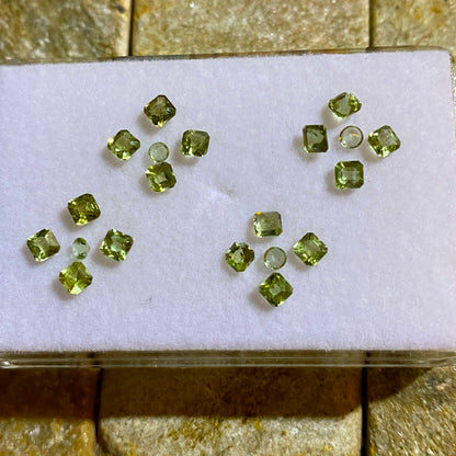 PERIDOT NATURAL GEMSTONES - KAGHAN VALLEY, MANSHERA, PAKISTAN 3.02Ct MFG4810