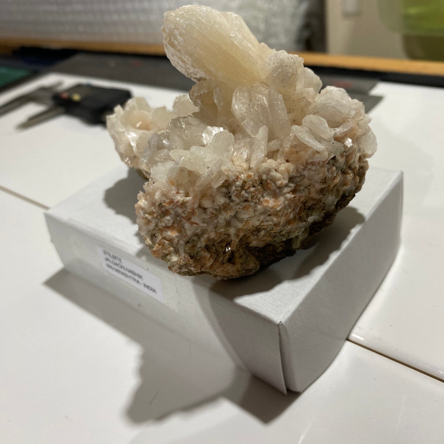 STILBITE FROM JALGAON, NASHIK, MAHARASHTRA, INDIA  218g MF4161