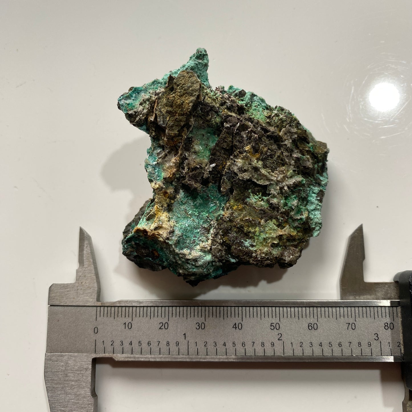 BROCHANTITE : WHEAL HAZARD, BOTALLACK, ST JUST, CORNWALL, 57g MF5088
