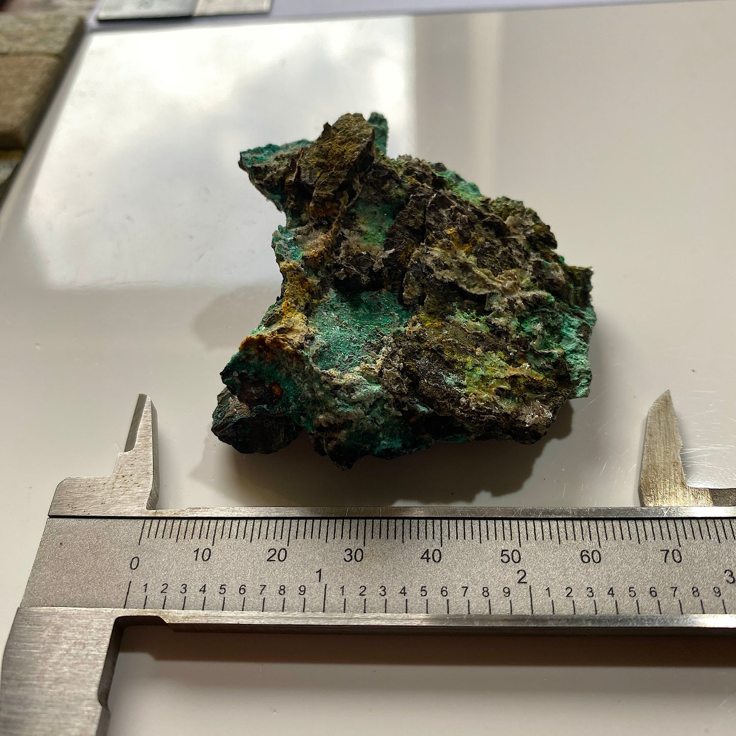 BROCHANTITE : WHEAL HAZARD, BOTALLACK, ST JUST, CORNWALL, 57g MF5088