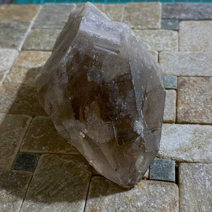 SMOKE QUARTZ CRYSTALLINE SPECIMEN, BRAZIL 242g MF1477