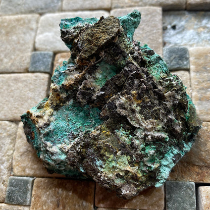 BROCHANTITE : WHEAL HAZARD, BOTALLACK, ST JUST, CORNWALL, 57g MF5088