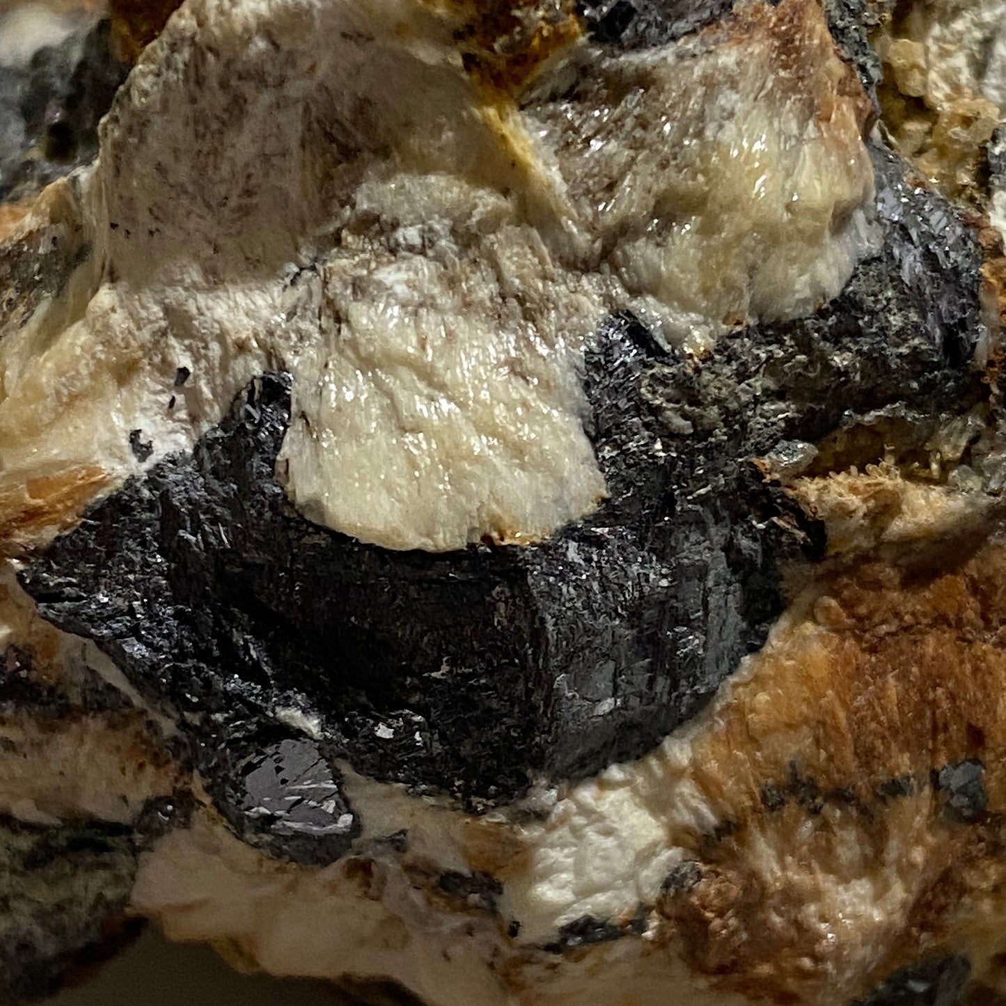 GALENA WITH HYDROZINCITE ETC MACHEN QUARRY, WALES 265g MF1426