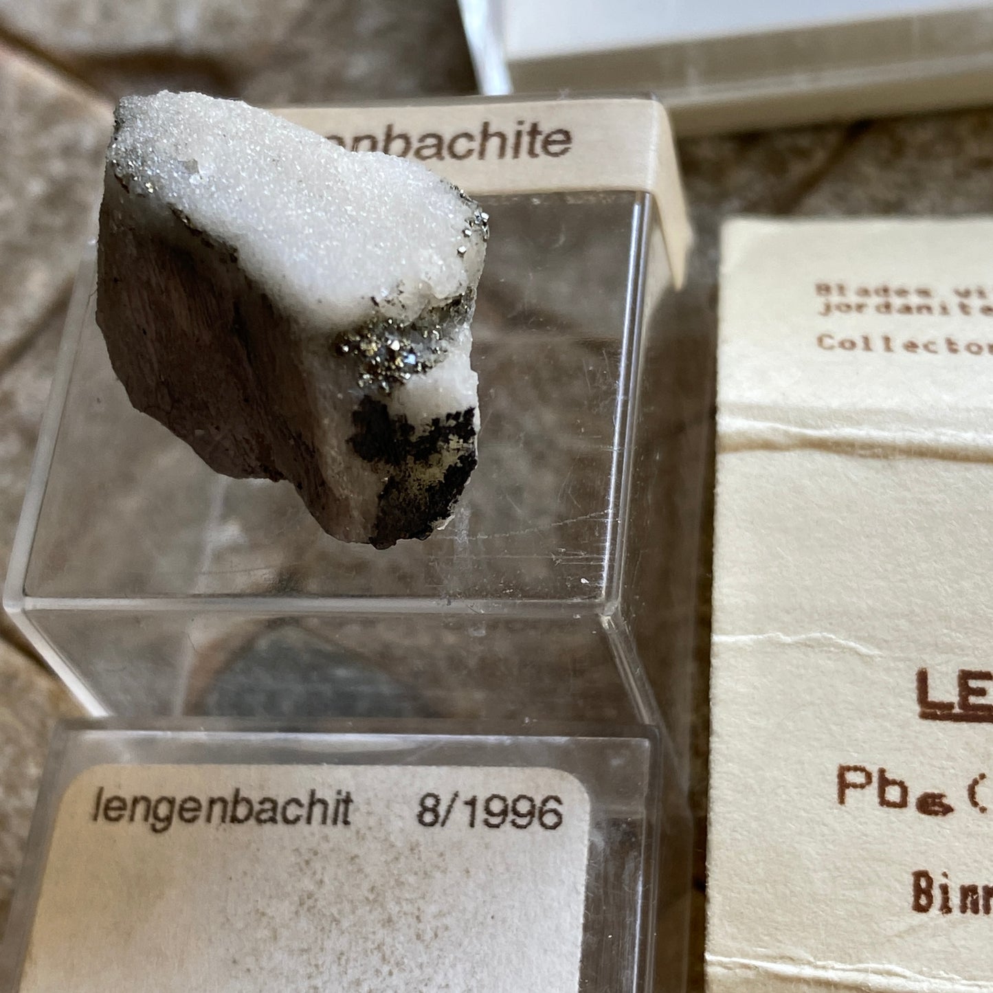 SPECIMEN FROM LENGENBACH QUARRY, SWITZERLAND 9g MF1913