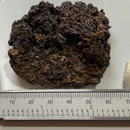 NATIVE COPPER ON CUPRITTE : LEVANT MINE, ST JUST, CORNWALL,  79g. MF5090