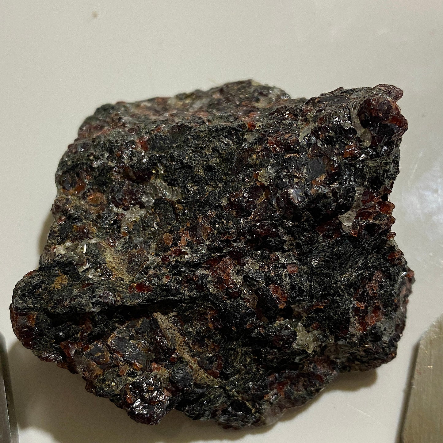 GARNET AMPHIBOLITE FROM EPTELAND, NORWAY 76g MF1456