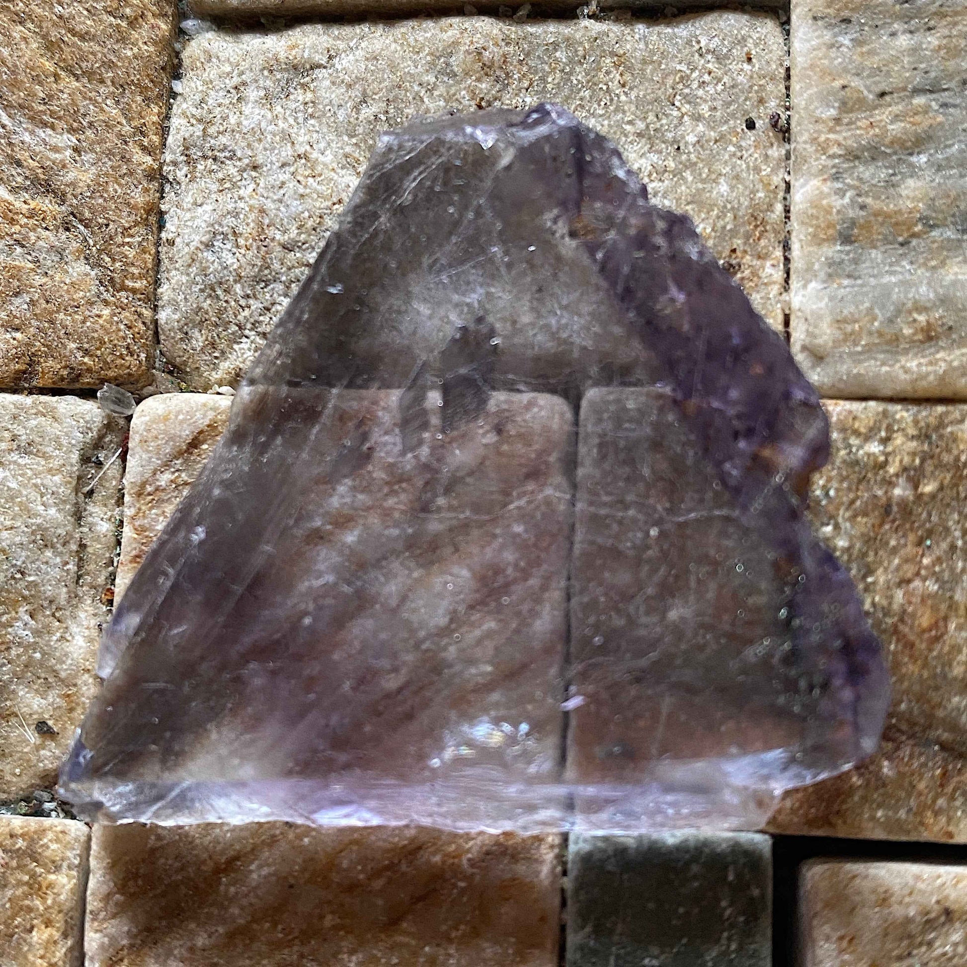 TRANSPARENT FLUORITE : TUBUSSIS FARM, DAURES AREA, ERONGO, NAMIBIA  18g. MF5091