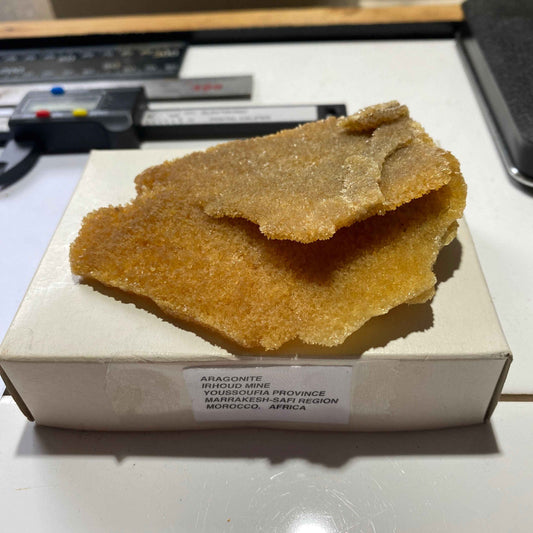 ARAGONITE : IRHOUD MINE, MARAKESH-SAFI, MOROCCO. 67g. MF5092