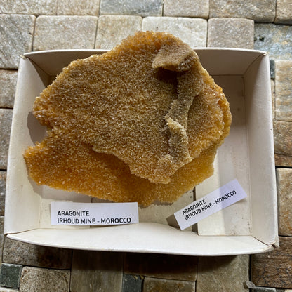 ARAGONITE : IRHOUD MINE, MARRAKESH-SAFI, MOROCCO. 67g. MF5092