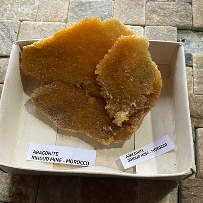 ARAGONITE : IRHOUD MINE, MARRAKESH-SAFI, MOROCCO. 67g. MF5092