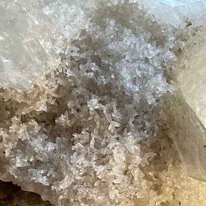 APOPHYLLITE ON STILBITE FROM PASHAN QUARRIES, PUNE, INDIA 31g MF1916