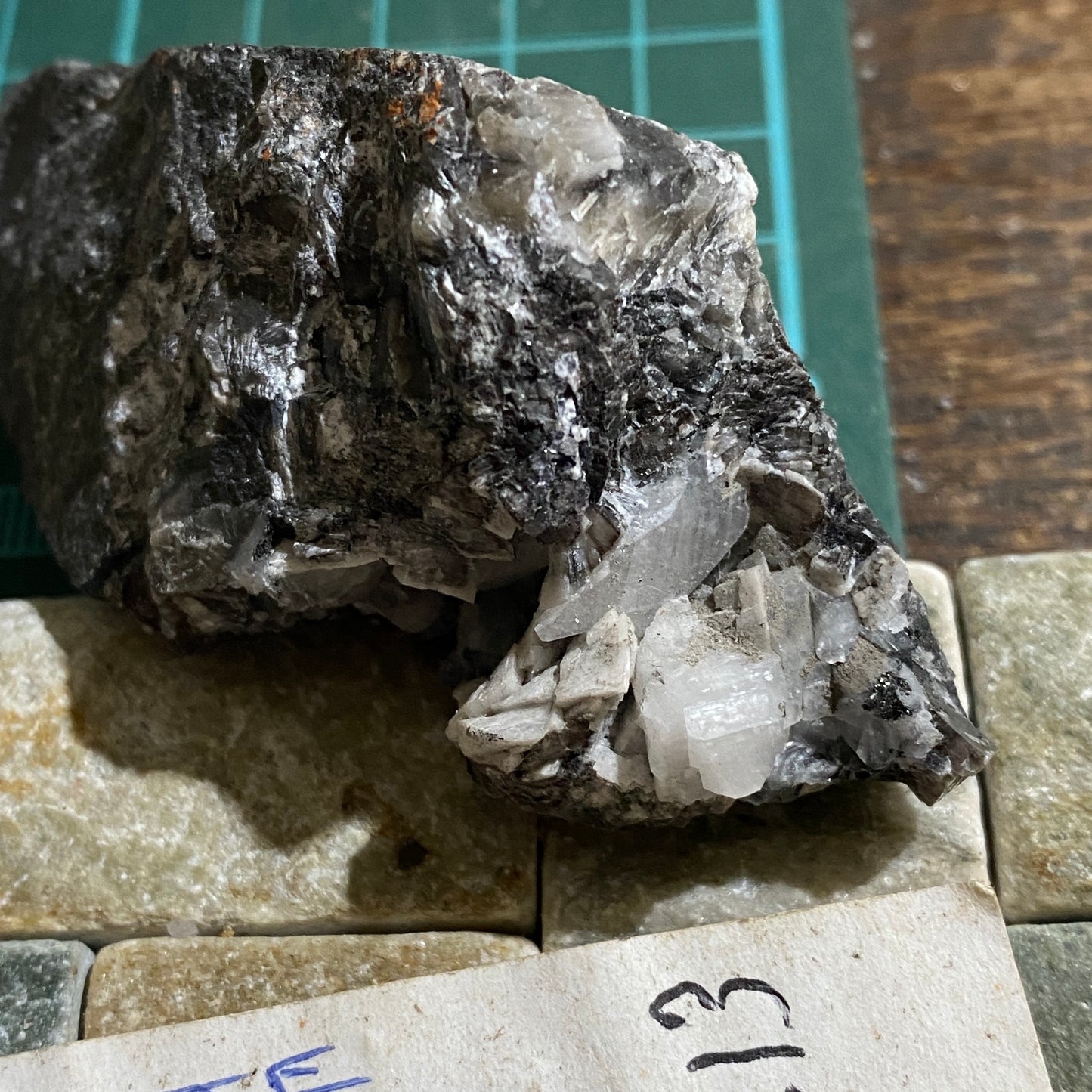 CERUSSITE FROM 3MMM MINE, BROKEN HILL, AUSTRALIA 82g MF1420