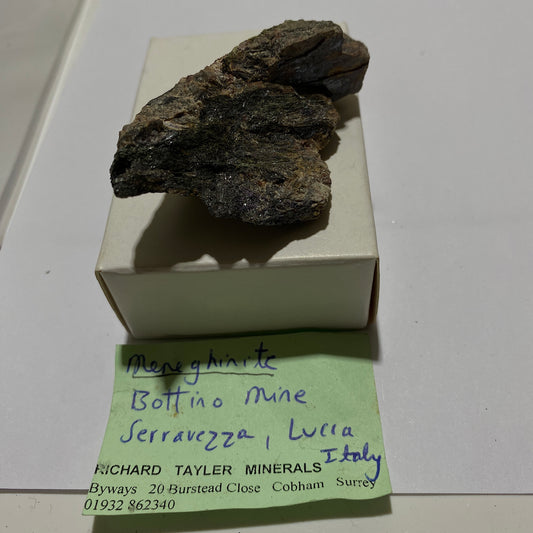 MENEGHINITE BOTTINO MINE, TUSCANY, ITALY 39g MF1453
