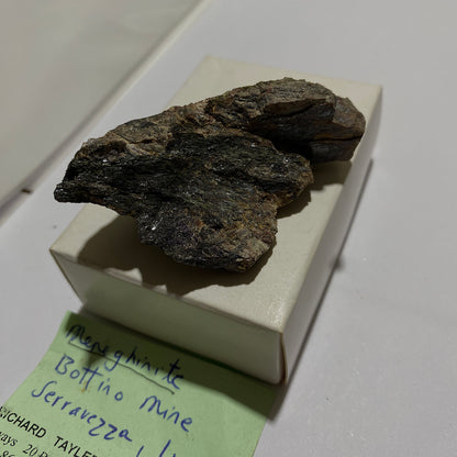 MENEGHINITE BOTTINO MINE, TUSCANY, ITALY 39g MF1453