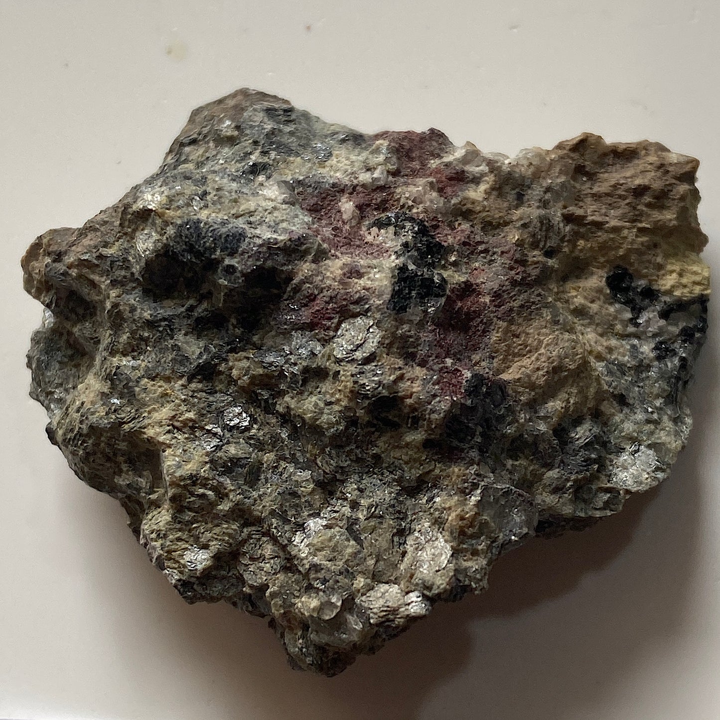 PINITE AFTER CORDIERITE : GREAT ROCK MINE, HENNOCK, TEIGNBRIDGE, DEVON  23g MF5093