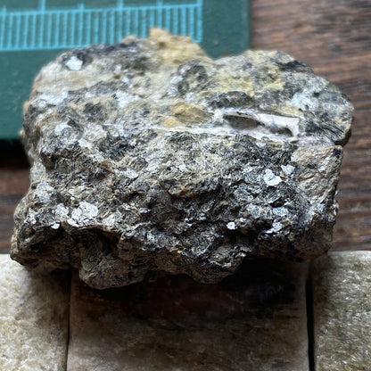 PINITE AFTER CORDIERITE : GREAT ROCK MINE, HENNOCK, TEIGNBRIDGE, DEVON  23g MF5093