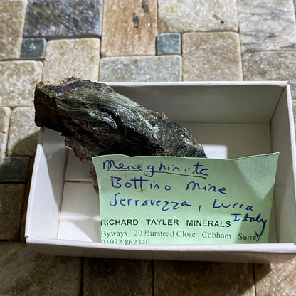 MENEGHINITE BOTTINO MINE, TUSCANY, ITALY 39g MF1453