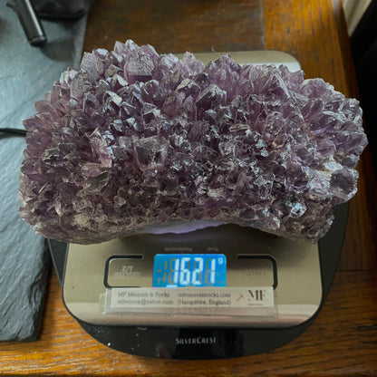 AMETHYST CRYSTAL ASSEMBALGE - ARTIGAS, URUGUAY 1620g. MF4166