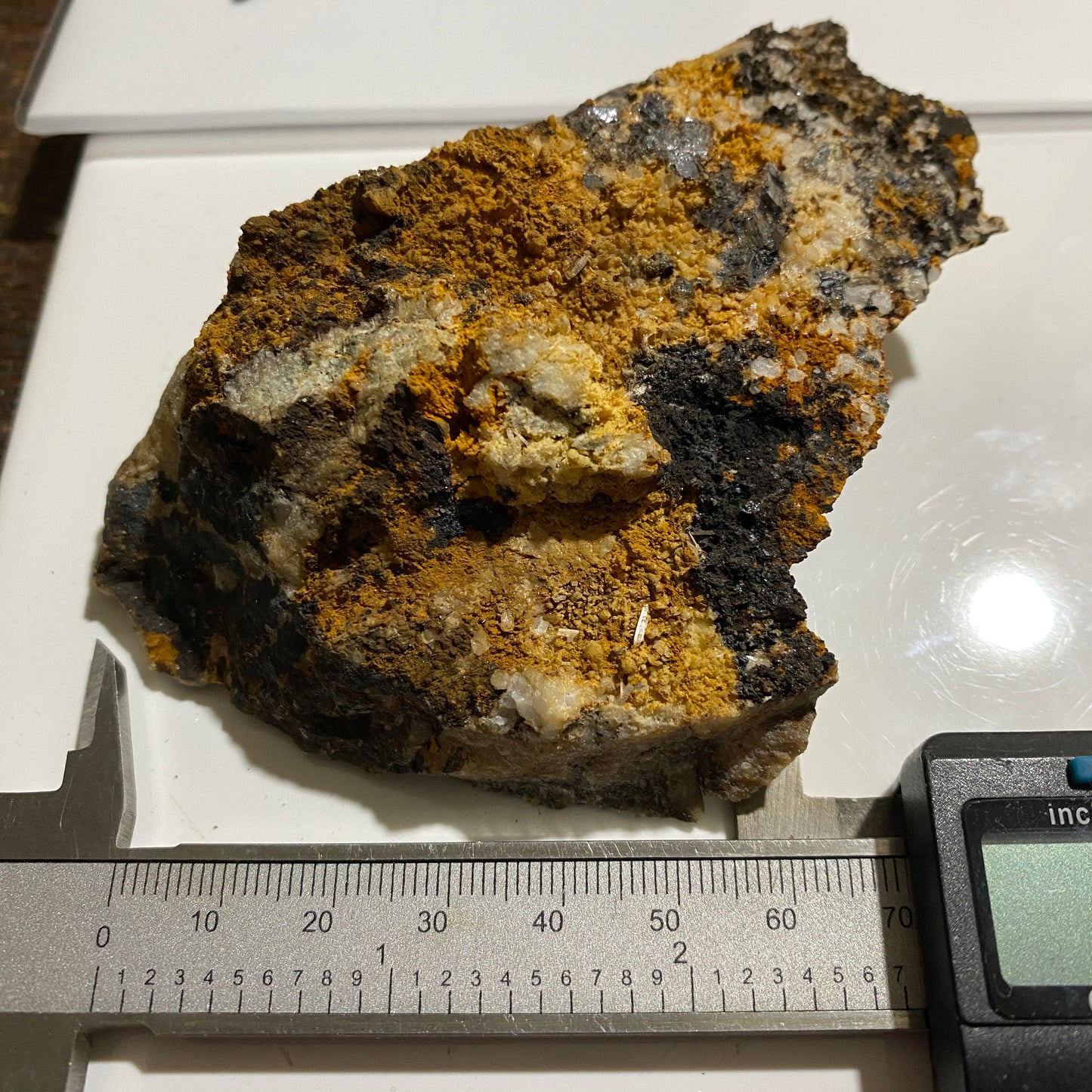 GALENA WITH TRACES OF CERUSSITE [ETC/ETC] - GREYSTONES QUARRY, CORNWALL 176g MF1432