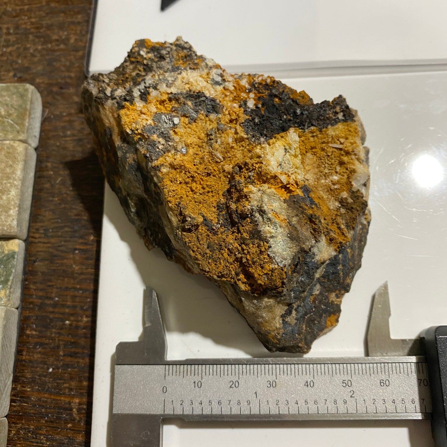 GALENA WITH TRACES OF CERUSSITE [ETC/ETC] - GREYSTONES QUARRY, CORNWALL 176g MF1432