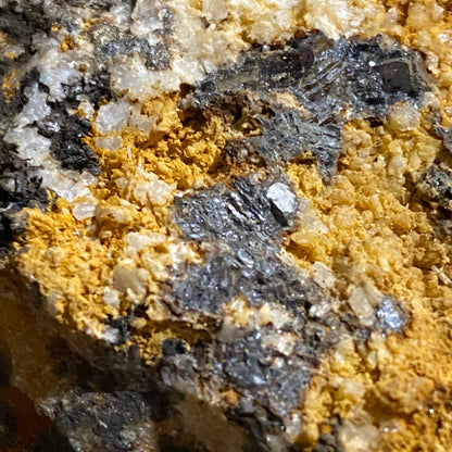 GALENA WITH TRACES OF CERUSSITE [ETC/ETC] - GREYSTONES QUARRY, CORNWALL 176g MF1432