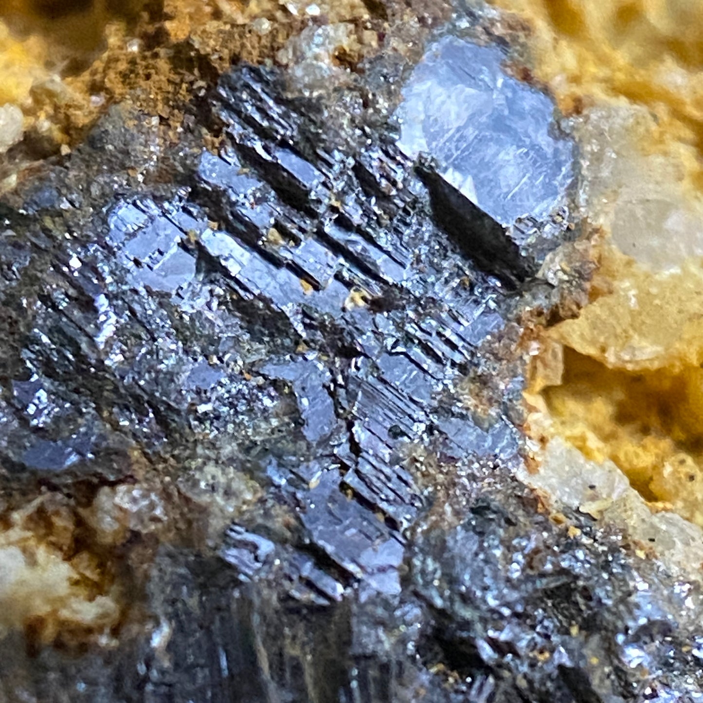 GALENA WITH TRACES OF CERUSSITE [ETC/ETC] - GREYSTONES QUARRY, CORNWALL 176g MF1432