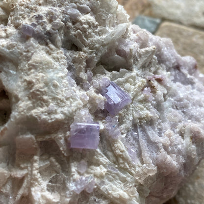 FLUORAPATITE ON MATRIX - BRALDU VALLEY, SHIGAR, PAKISTAN 321g  MF4167