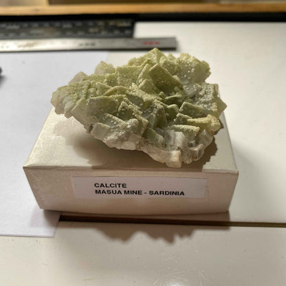 UNUSUAL CALCITE SPECIMEN FROM MASUA MINE, SARDINIA, ITALY. 74g  MF5096