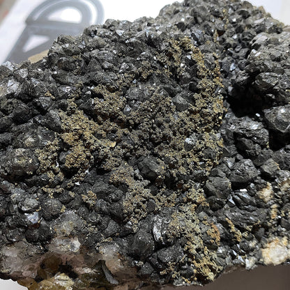 FLUORITE "MASSIVE" - BLACKDENE MINE, IRESHOPEBURN, CO DURHAM, ENGLAND SUBSTANTIAL 8.6kg MF4484