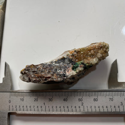 MALACHITE/CUPRITE ETC FROM LEVANT MINE, ST JUST, CORNWALL. 29g. MF5097