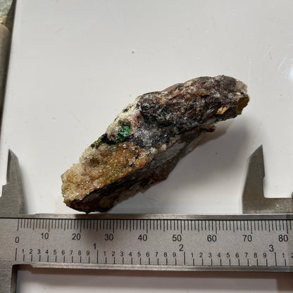 MALACHITE/CUPRITE ETC FROM LEVANT MINE, ST JUST, CORNWALL. 29g. MF5097