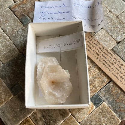 STILBITE FROM PASHAN QUARRIES, PUNE, MAHARASHTRA, INDIA 20g MF1921