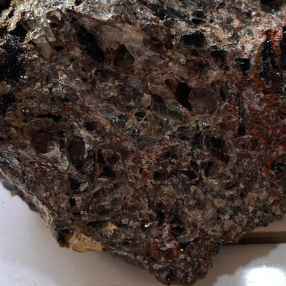 RHODOCHROSITE/MANGANESE OXIDES [ETC] : WHEAL COCK, BOTALLACK, ST JUST, CORNWALL 383g MF5099