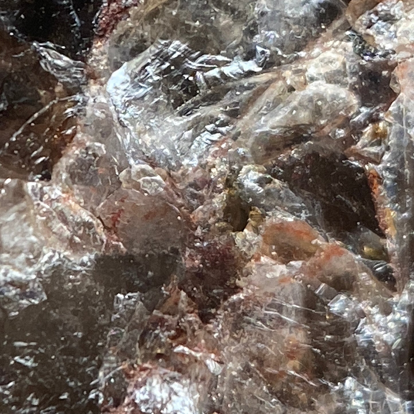 RHODOCHROSITE/MANGANESE OXIDES [ETC] : WHEAL COCK, BOTALLACK, ST JUST, CORNWALL 383g MF5099