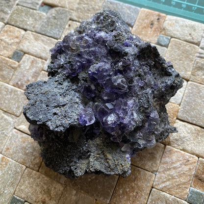 FLUORITE [ETC] - HILTON MINE, SCORDALE, EDEN, CUMBRIA, ENGLAND 619g MF4172