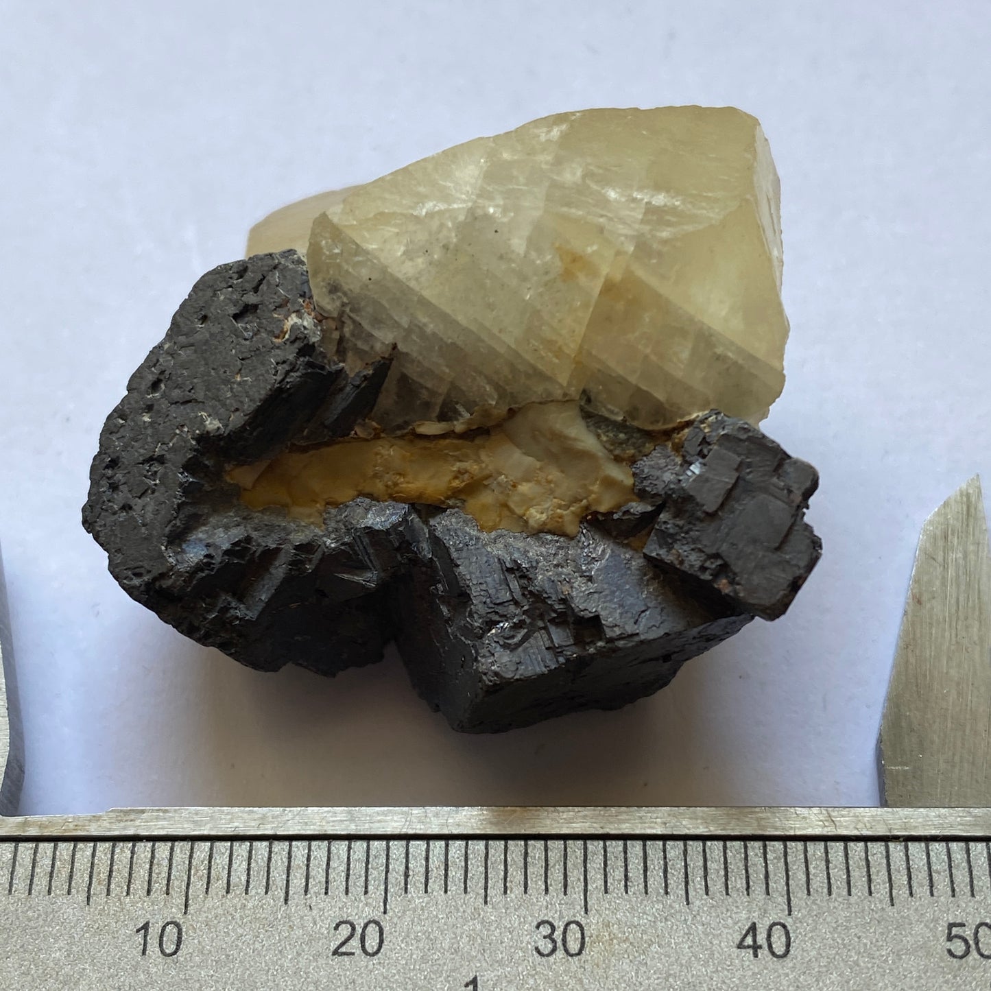 GALENA WITH DOLOMITE FROM TREECE, CHEROKEE COUNTY, KANSAS, U.S.A. 60g MF1924