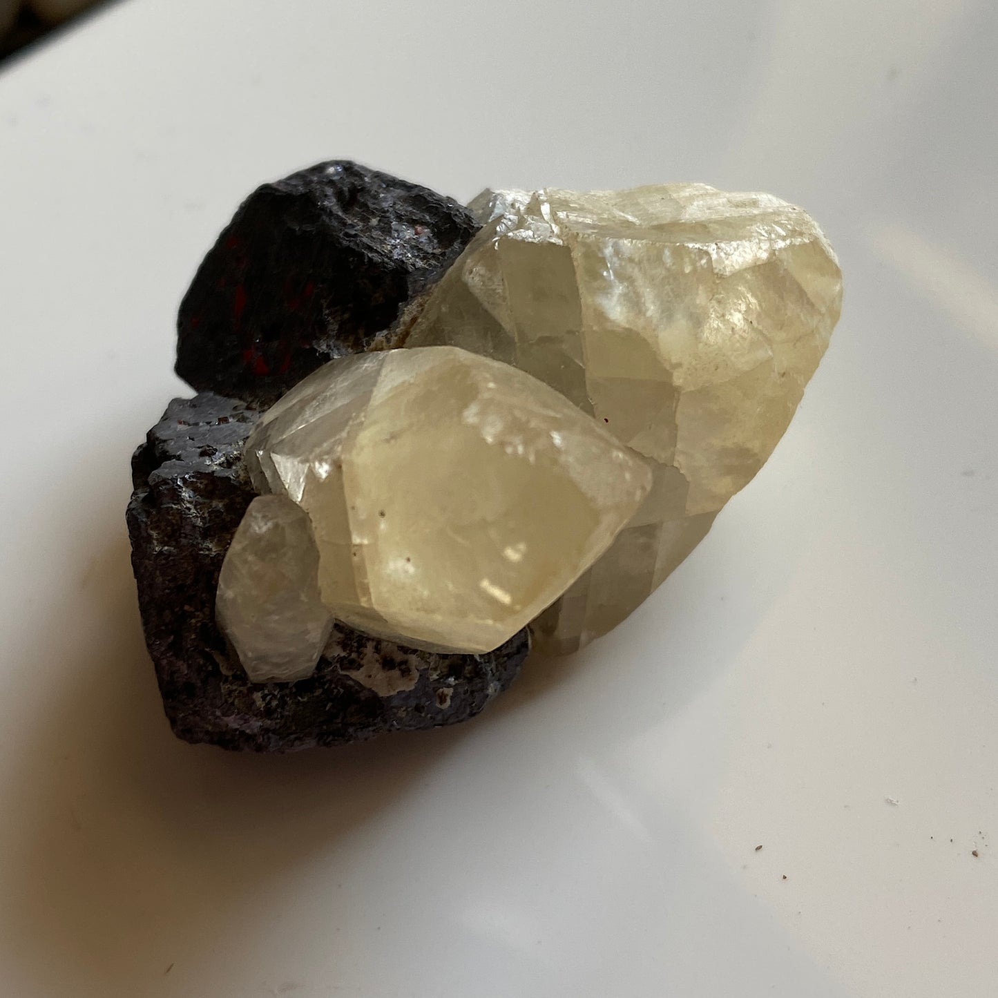 GALENA WITH DOLOMITE FROM TREECE, CHEROKEE COUNTY, KANSAS, U.S.A. 60g MF1924