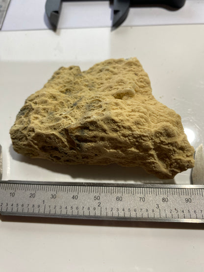 ALLOPHANE [ON GRANITE] : HAWKSWOOD MINE, NORTH HILL, CORNWALL  133g. MF5102