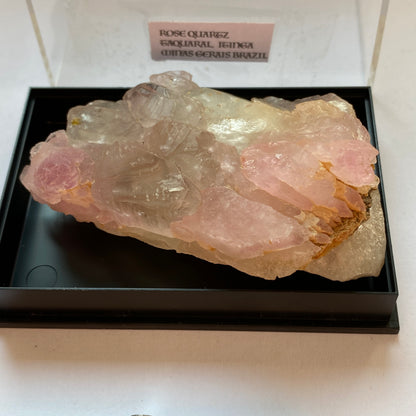 ROSE QUARTZ, TAQUARAL, ITINGA, MINAS GERAIS, BRAZIL 88g MF1926