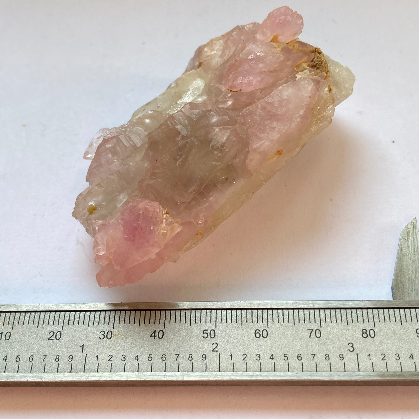 ROSE QUARTZ, TAQUARAL, ITINGA, MINAS GERAIS, BRAZIL 88g MF1926