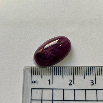 RUBY CORUNDUM NATURAL GEMSTONE - MANDALAY, MYANMAR  13.41Ct MFG5126