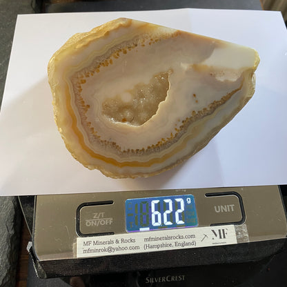 CHALCEDONY QUARTZ [VAT AGATE] - ESTACION MOCTEZUMA, CHIHUAHUA, MEXICO 622g MF4496