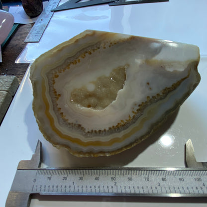 CHALCEDONY QUARTZ [VAT AGATE] - ESTACION MOCTEZUMA, CHIHUAHUA, MEXICO 622g MF4496