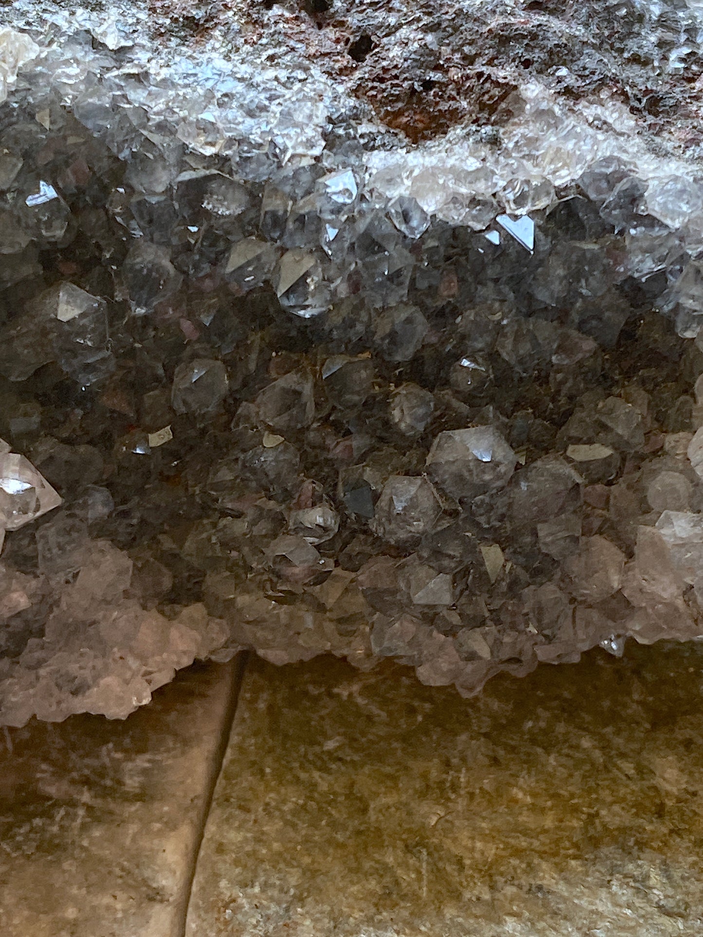 SMOKE QUARTZ FROM WHEAL DREA, CORNWALL  IMPRESSIVE SPECIMEN 550g MF5108