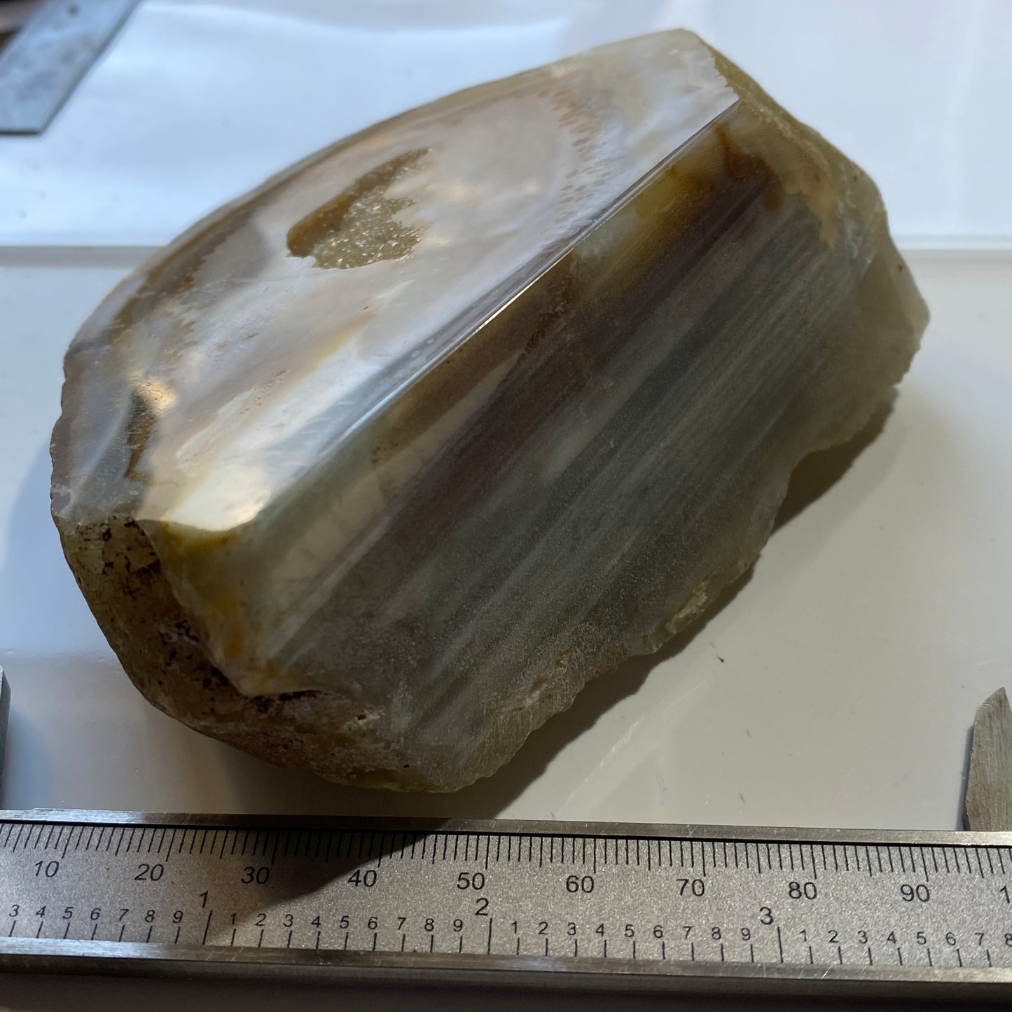 CHALCEDONY QUARTZ [VAT AGATE] - ESTACION MOCTEZUMA, CHIHUAHUA, MEXICO 622g MF4496