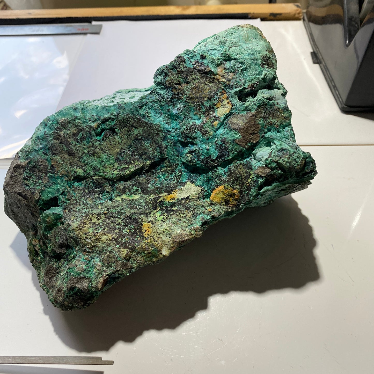 MALACHITE/CHRYSOCOLLA [ETC] - KASOMPE, CHINGOLA, COPPER BELT, ZAMBIA 2069g MF4498