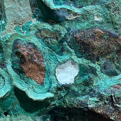 MALACHITE/CHRYSOCOLLA [ETC] - KASOMPE, CHINGOLA, COPPER BELT, ZAMBIA 2069g MF4498
